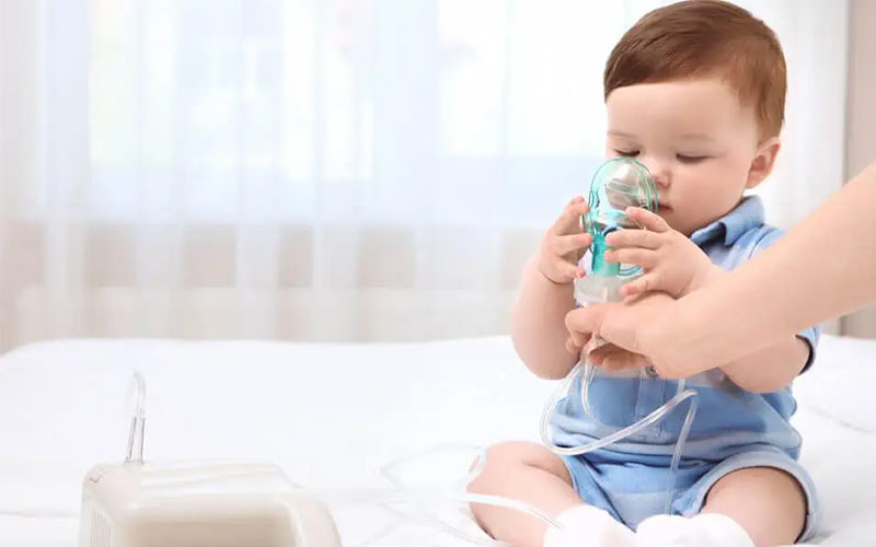 ¿Cómo se hace una nebulización a un bebé? - MGM